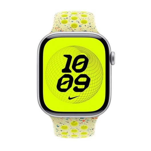 Cinturino Apple MGC14ZM/A Nike Sport Giallo M/L per Apple Watch 44mm 45mm 46mm 49mm