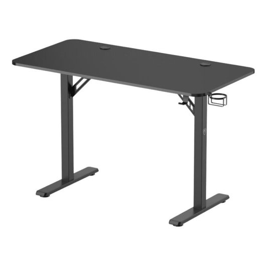 Mesa Gaming REKT 120 cm Fibre de carbone Métal Support casque et gobelet