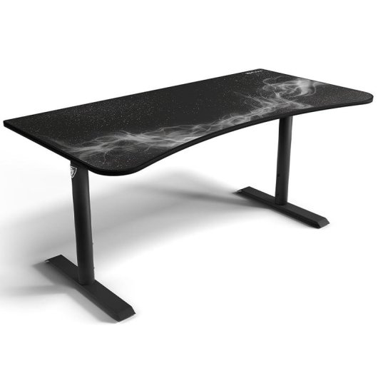 Mesa Gaming Arozzi 160 cm MDF Acier Surface Microfibre Réglable