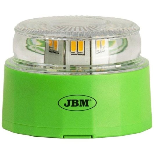Baliza JBM V16 Homologada DGT Geolocalizada LED Luz Naranja Base Imantada