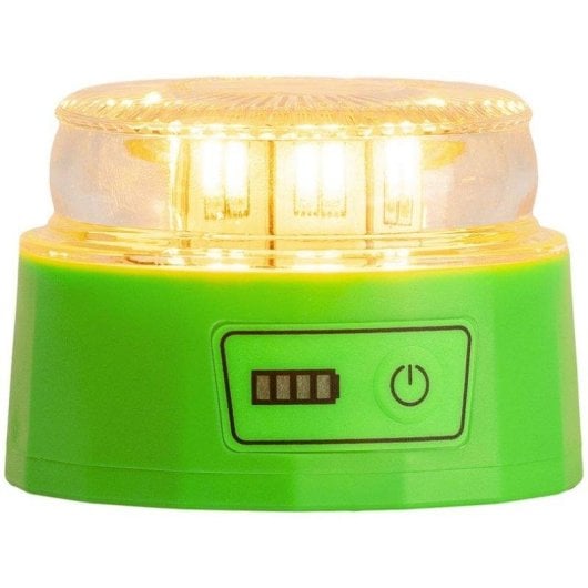 Baliza JBM V16 Homologada DGT Geolocalizada LED Luz Naranja Base Imantada