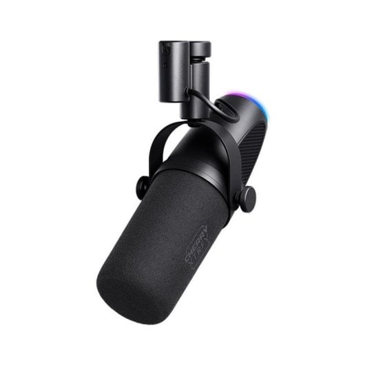 Micrófono Cherry Xtrfy Ngale X USB y XLR cardioide con filtro antipop