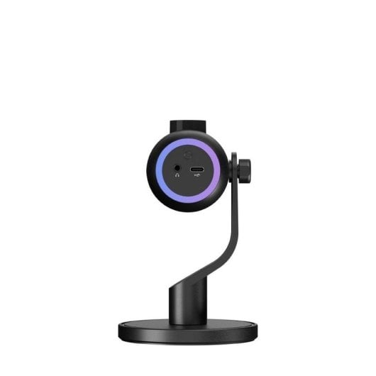 Microfone Streamplify MIC Mini USB cardioide com RGB e botão mute