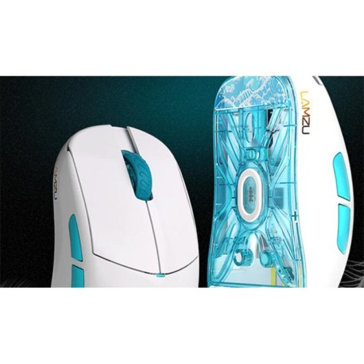 Souris Lamzu Atlantis OG V2 Pro Wireless 26000DPI 4000Hz Bleu Élégant Ultralégère
