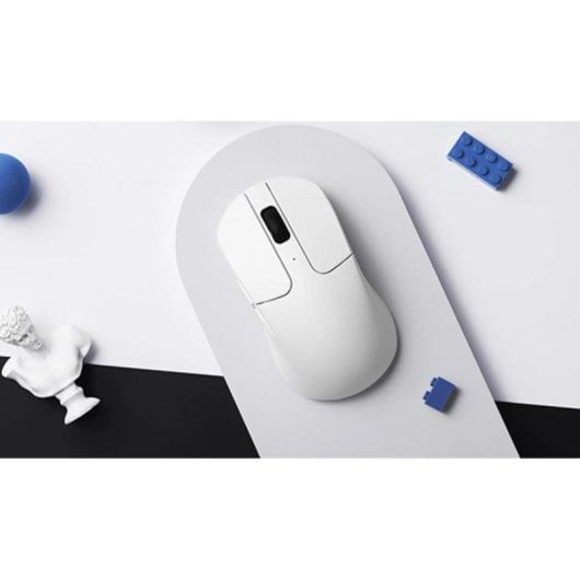 Souris Keychron M3M-A5 RF Wireless Bluetooth 26000DPI Blanc 4000Hz Ergonomique