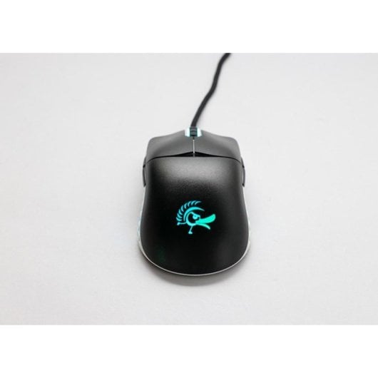 Ratón Ducky Feather USB Type-A 16000 DPI Noir RGB Ambidextre 7 Boutons
