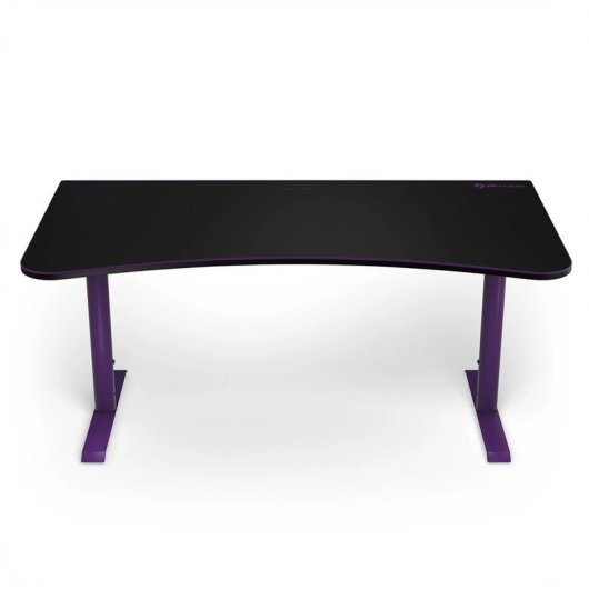 Mesa Gaming Arozzi XXL 160cm Fibre de bois Passe-câbles Réglable Violet