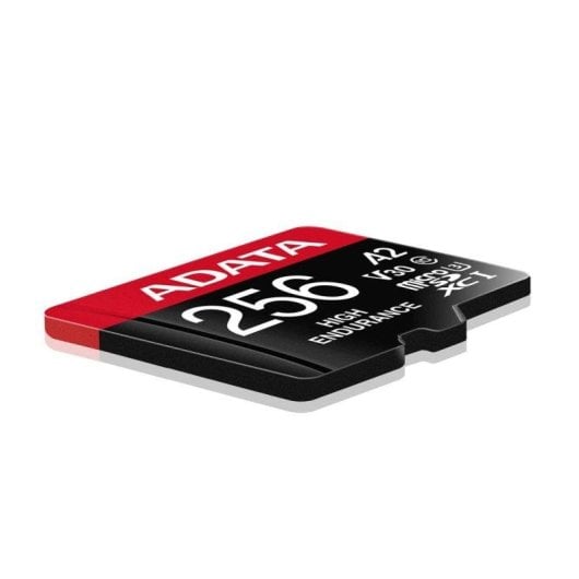 Carte mémoire Adata AUSDX256GUI3V30SHA2-RA1 256GB microSDXC UHS-I V30 U3 Adaptateur SD