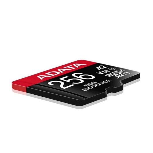 Carte mémoire Adata AUSDX256GUI3V30SHA2-RA1 256GB microSDXC UHS-I V30 U3 Adaptateur SD