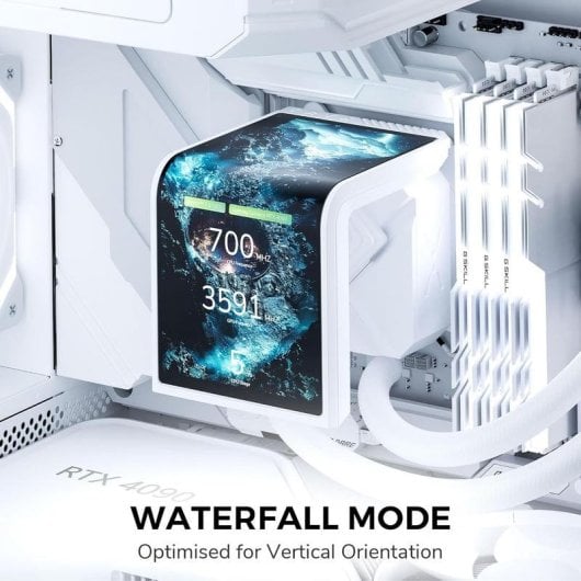 Refrigerazione Liquida Tryx Panorama SE ARGB 360mm 3 Ventole Display 3D AMOLED