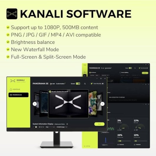 Refrigerazione Liquida Tryx Panorama SE ARGB 360mm 3 Ventole Display 3D AMOLED