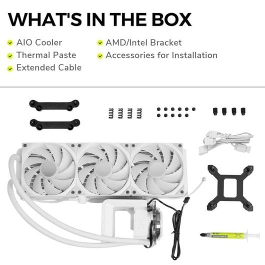 Refrigerazione Liquida Tryx Panorama SE ARGB 360mm 3 Ventole Display 3D AMOLED