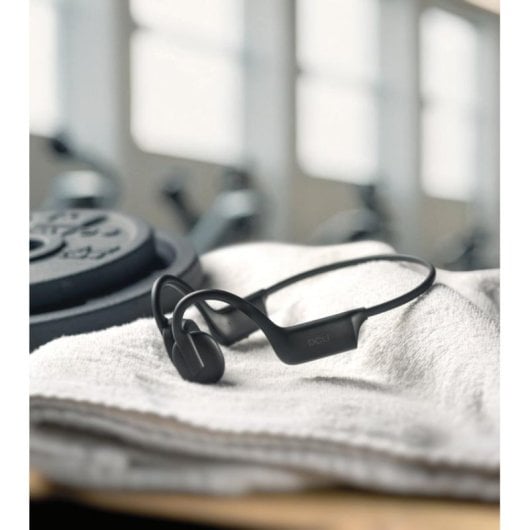 Auriculaires DCU BoneSound sans fil Bluetooth conduction osseuse sport IPX4 micro noir