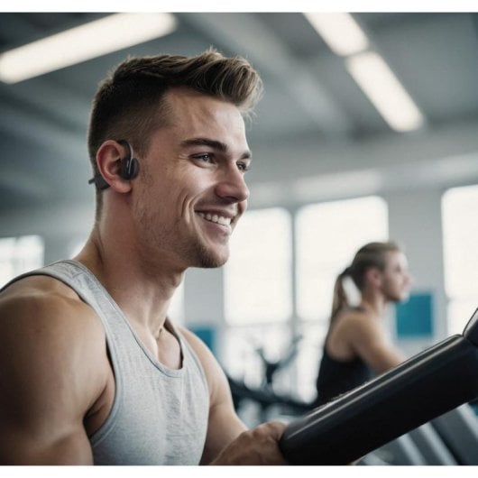 Auriculaires DCU BoneSound sans fil Bluetooth conduction osseuse sport IPX4 micro noir