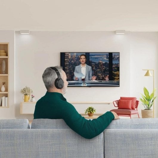 Auriculaires Hama 00221847 sans fil et filaires Bluetooth RF pour TV noir