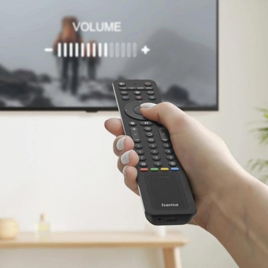 Comando à Distância Hama 00221057 universal 8 em 1 solar USB Tipo C