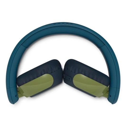 Auriculaires Philips TAK4200CT/00 sans fil Bluetooth pour appels et musique avec réduction de bruit, LED, bleu et vert