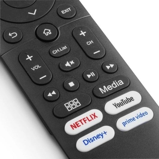 Fernbedienung Hama 00221067 für Hisense TV IR Wireless 45 Tasten Schwarz