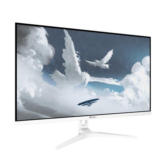 Monitor PC Arozzi Nova 32" QHD 180Hz IPS Piatto HDR Bianco 1ms Altoparlanti
