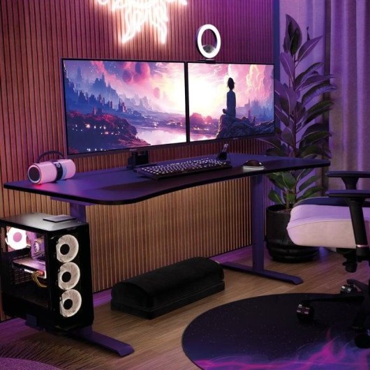 Monitor Arozzi Nova 32" Quad HD 180Hz IPS HDR Altifalantes Roxo 1ms