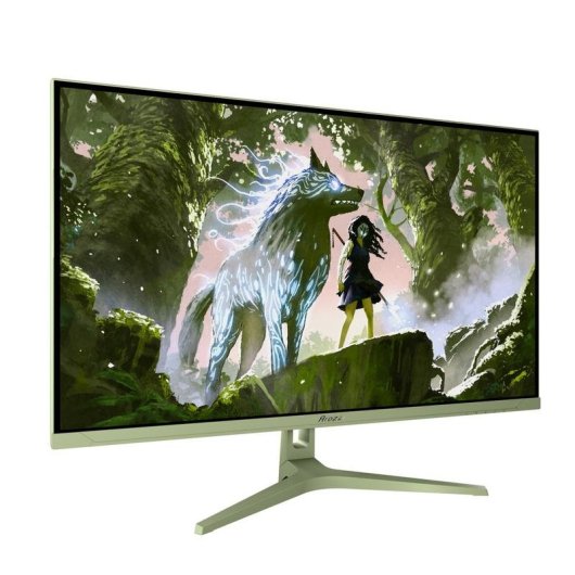 Monitor PC Arozzi Nova 32" QuadHD 180Hz IPS 1ms HDR Altoparlanti Verde