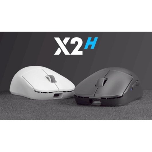 Ratón Pulsar X2-H Wireless 26000 DPI Blanco 54g Palm Grip 100h Autonomía