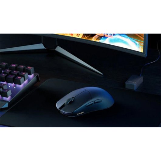 Souris Lamzu Atlantis Mini 4K Sans Fil 26000 DPI Charcoal Black Ultra Légère