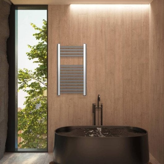 Secadora de toalhas Haeger TW-15C.001A cromada 400 mm x 700 mm 150 W