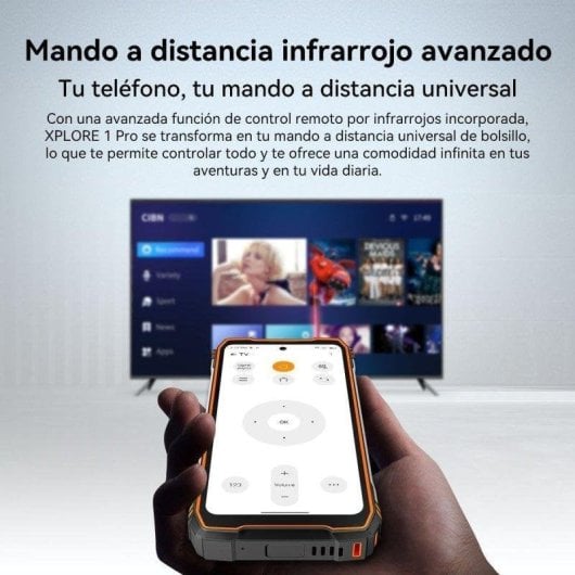 Blackview Xplore 1 Pro 5G 16GB 6.78" 512GB Arancione Batteria da 20.000 mAh