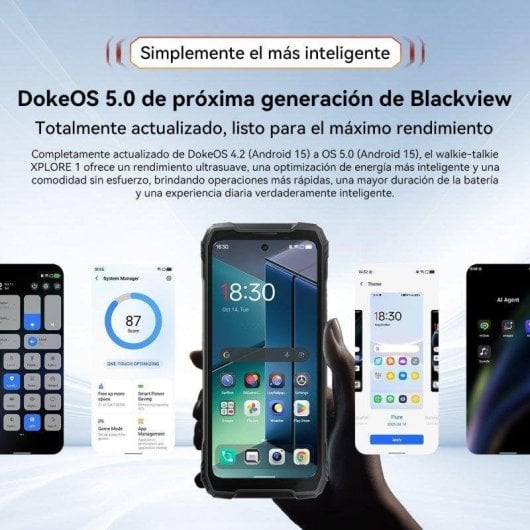 Blackview Xplore 1 5G 16GB 512GB 6.78" Nero Dual SIM