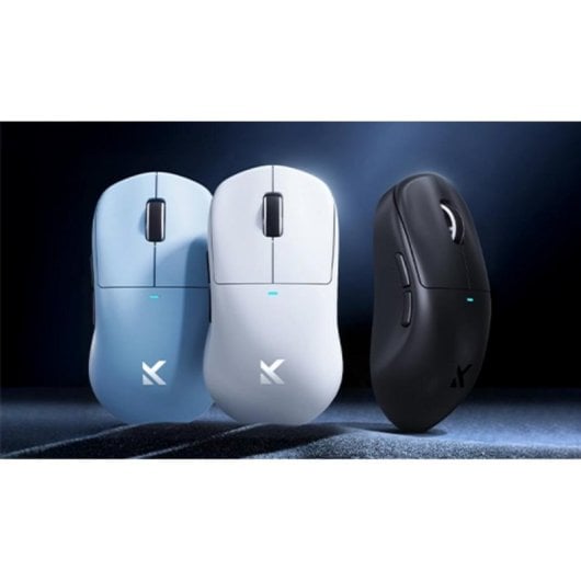 Rato MCHOSE M7 Ultra Wireless + USB Type-C 42000 DPI Branco Ambidestro 8000Hz