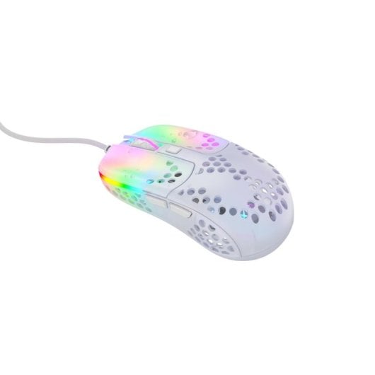 Ratón CHERRY XTRFY MZ1 USB 16000 DPI Branco RGB Ambidextro Ultra Leve