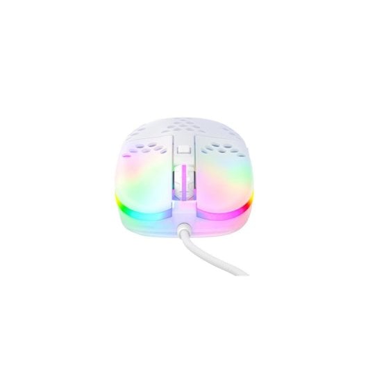 Ratón CHERRY XTRFY MZ1 USB 16000 DPI Branco RGB Ambidextro Ultra Leve