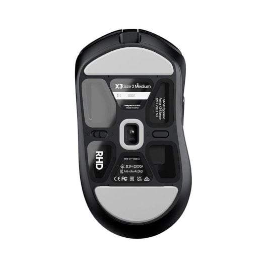 Ratón Pulsar X3 Wireless Inalámbrico 32000 DPI Negro 8000 Hz Ultraligero