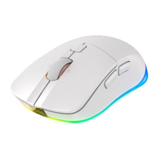 Rato CHERRY XTRFY M50 Wireless Bluetooth RF USB-C 12000DPI Branco Iluminação RGB