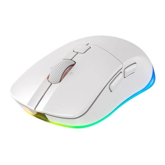 Rato CHERRY XTRFY M50 Wireless Bluetooth RF USB-C 12000DPI Branco Iluminação RGB