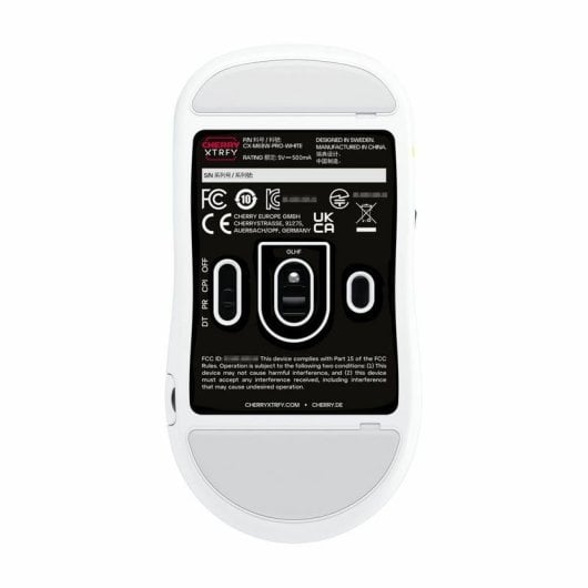 Souris CHERRY XTRFY M68 Pro Wireless 8000Hz 26000DPI Blanc Ultra Léger