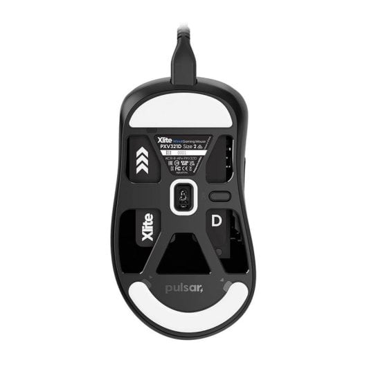 Ratón Pulsar Xlite Cableado 26000DPI Negro Ultra Ligero 1000Hz Switch Ópticos