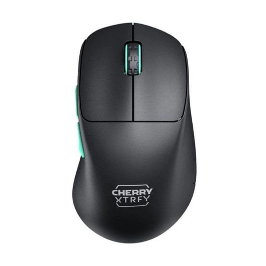 Rato CHERRY XTRFY M64 Wireless 26000DPI Preto Turquesa 53g Ergonómico
