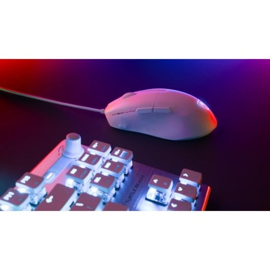 Ratão Turtle Beach Pure SEL USB 8000DPI Branco RGB Ultra Leve