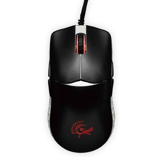 Souris Ducky Feather USB Type-A 16000 DPI Noir Éclairage RGB Ambidextre