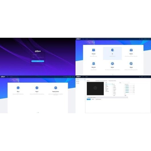 Câmera de vigilância Dahua IPC-HFW1639TC-A-IL-0280B-S6 6MP Visão Noturna Externa Detecção de Movimento