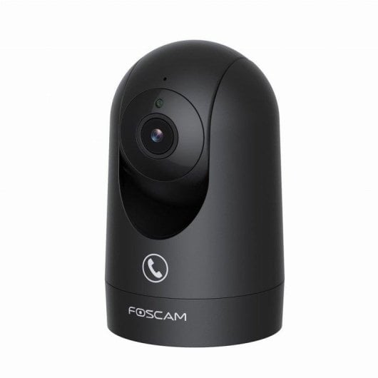Câmera de vigilância Foscam R8m 4K Visão Noturna Interna Detecção IA Áudio Bidirecional