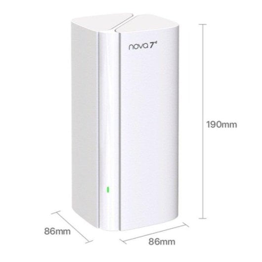 Router Tenda Ee3 Pro WiFi 6E 2882 Mbit/s Dualband 5 interne Antennen