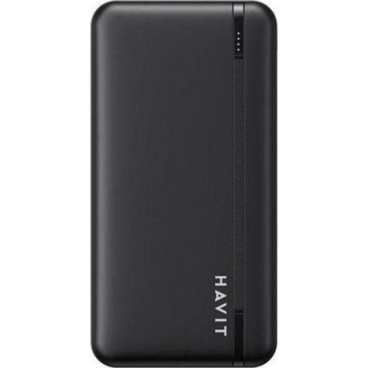 Batterie externe Havit Pb90 10000 mAh Li-Po LED USB-C Noir