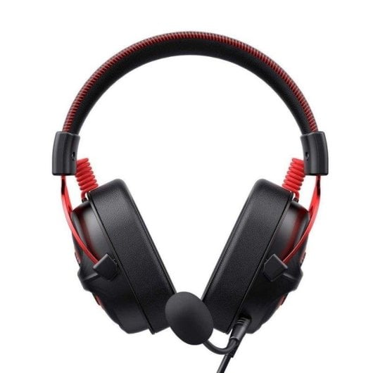 Auriculares Havit H2002e con cable Conector 3,5 mm Gaming Diadema Rojo y Negro