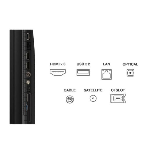 TV TCL QLED P79K 43" 4K Ultra HD Smart TV Wifi Métal