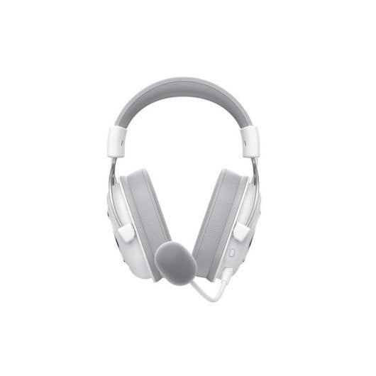 Auriculares Havit H2002YG sem fios e com cabo Bluetooth Gaming Microfone Branco e Cinzento