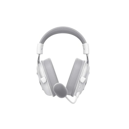Auriculares Havit H2002YG sem fios e com cabo Bluetooth Gaming Microfone Branco e Cinzento