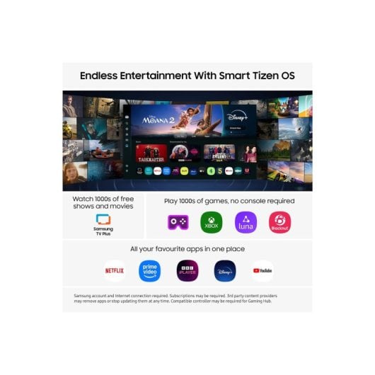 TV Samsung Neo QLED QE55QN80FAUXXH 55" 4K UHD Smart TV Tizen HDR10